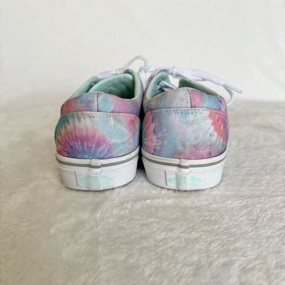 Vans Doheny Pastel Rainbow Canvas Tie-Dye Shoes - Picture 4 of 8